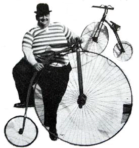 Where was the bicycle invented?